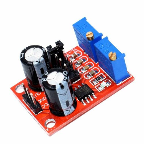 Генератор прямоугольных импульсов регулируемый на NE555 (скважность и частота)