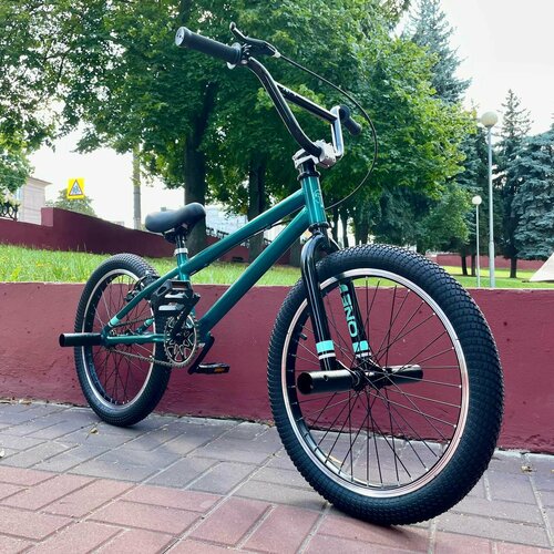 Велосипед BMX TechTeam STEP ONE NEW (2024), на рост от 125-155 см бирюзовый