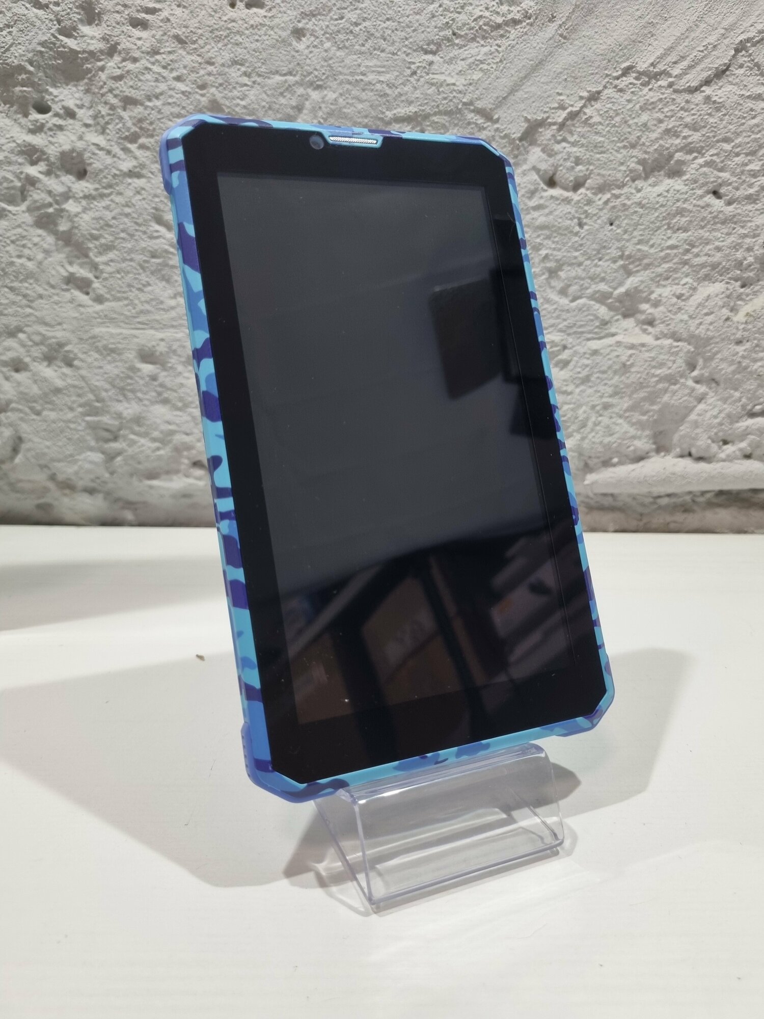 Планшет BQ 7098G Armor Power (2019), 1 ГБ/до 8 ГБ, Wi-Fi + Cellular, cammo Sea