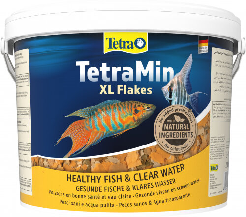 Корм основной для всех видов рыб Tetra Min XL Flakes 10л