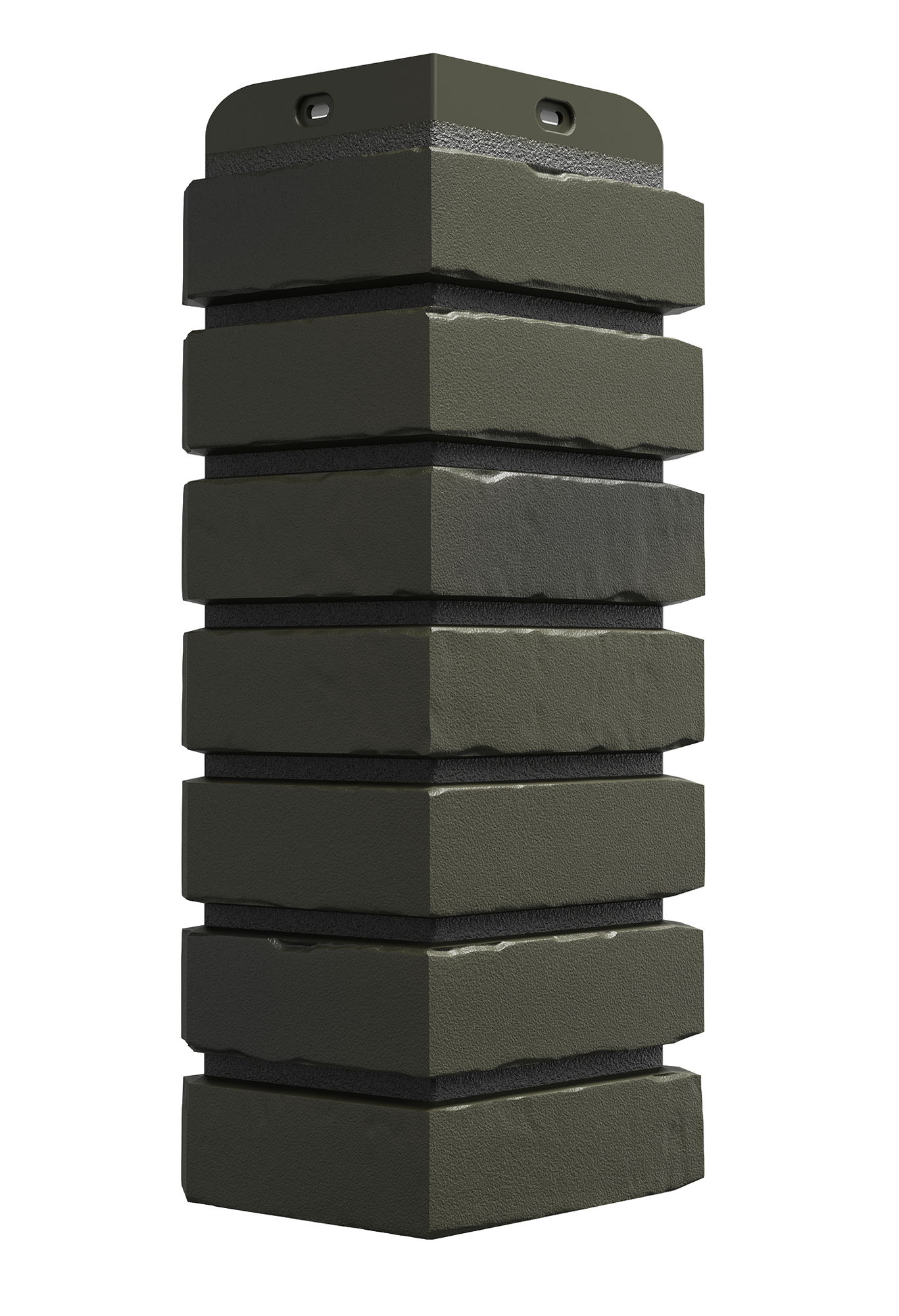 Угол наружный из ПВХ для фасадных панелей Docke KLINKER, (Кирпич), Атакама