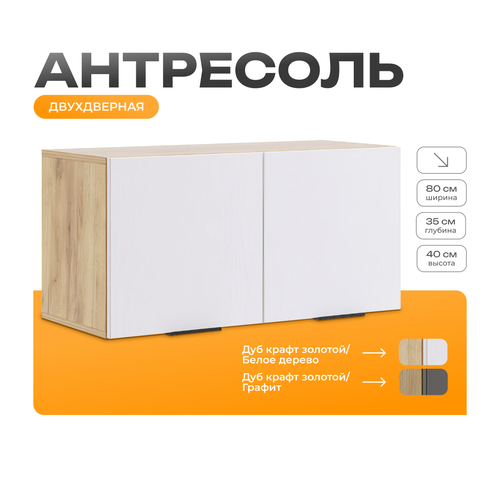 Антресоль двухдверная Бери 4450₽