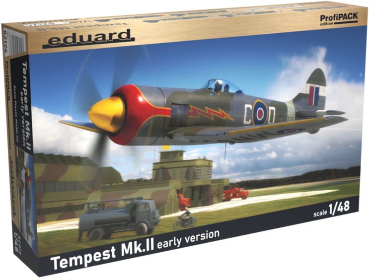 82124 Eduard Самолет Tempest Mk.II early (ProfiPACK) 1/48