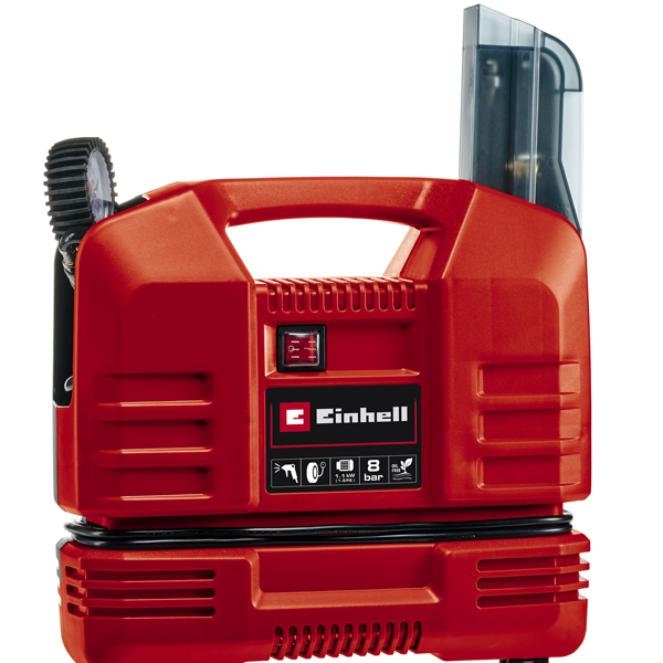 компрессор EINHELL TC-AC 190 OF Set 1100 Вт 190л/мин - фото №2