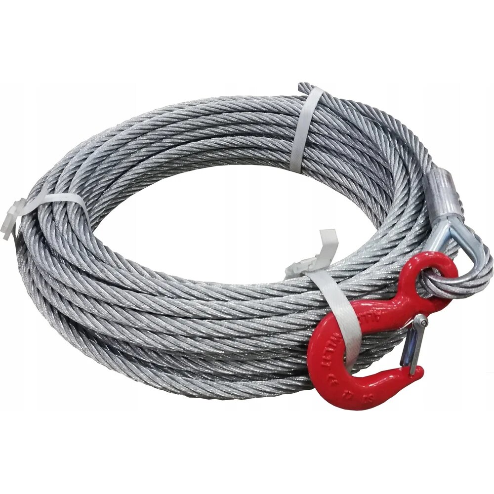 ООО Грузкомплект Трос для лебедки с крюком 11мм 20м тлк1120