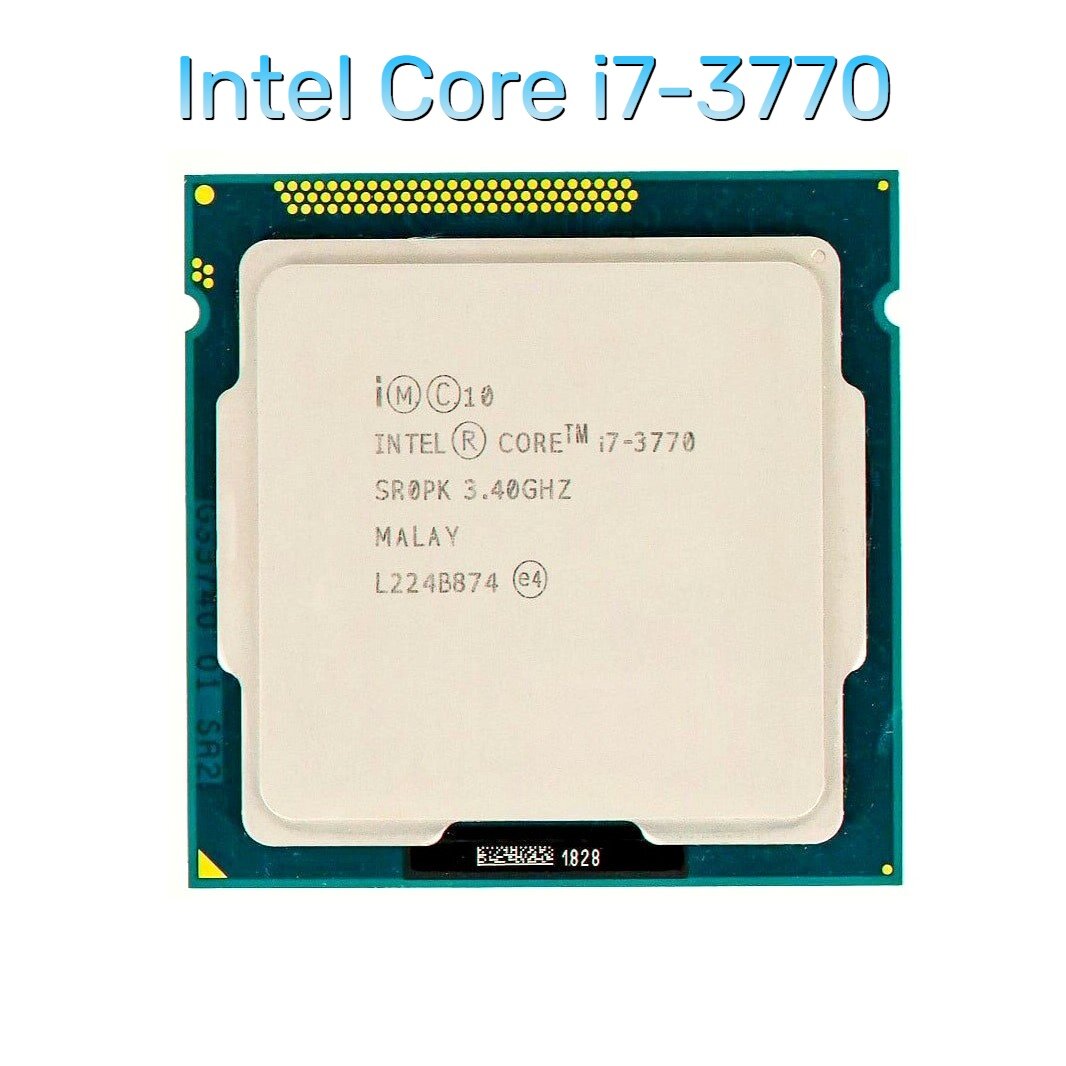 Процессор Intel Core i7-3770 (LGA1155, 4/8 до 3.9 ГГц, Intel HD Graphics, DDR3)