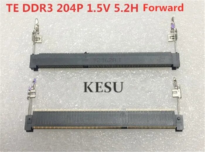 Розетка для ноутбука 1,5 в DDR3 204P 204Pin 204-Pin 5,2 H, 20pcs