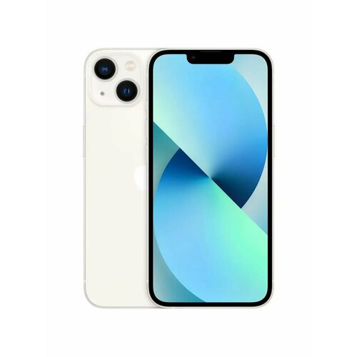 Смартфон Apple iPhone 13 128 ГБ 61 60 Гц nano SIM eSIM Starlight 60823₽