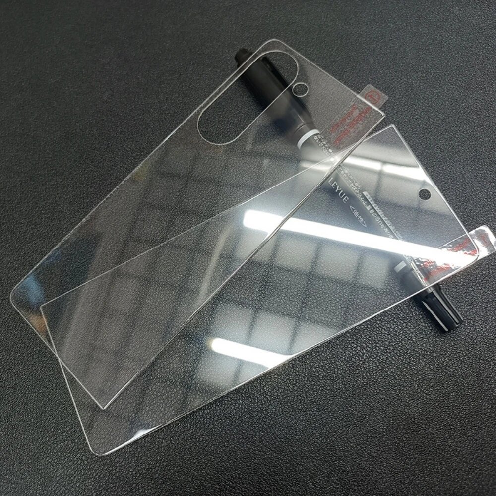 Переднее и заднее закаленное стекло для Samsung Galaxy Z Fold 6 5 4 HD Защитная пленка для экрана Samsung Galaxy Z Fold6 Fold5 Защитное стекло, 2PCS Front Glass, Закаленное стекло, For Z Fold 4