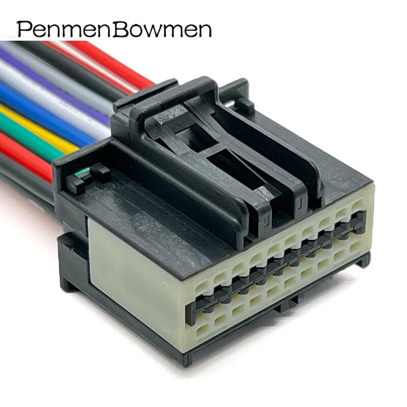 Автомобильный разъем 20-контактный 2,54 мм Penmenbowmen 34729-0200