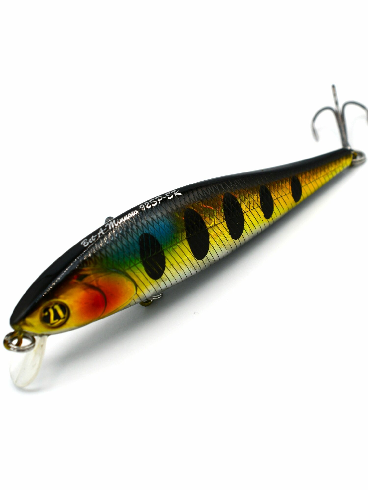 Воблер Pontoon-21 Bet-A-minnow 95SP-SR на щуку; сома; судака
