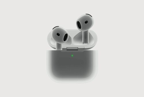 Изображение товара Беспроводные наушники Apple AirPods 4 ANC (2024) c активным шумоподавлением, USB-C, white