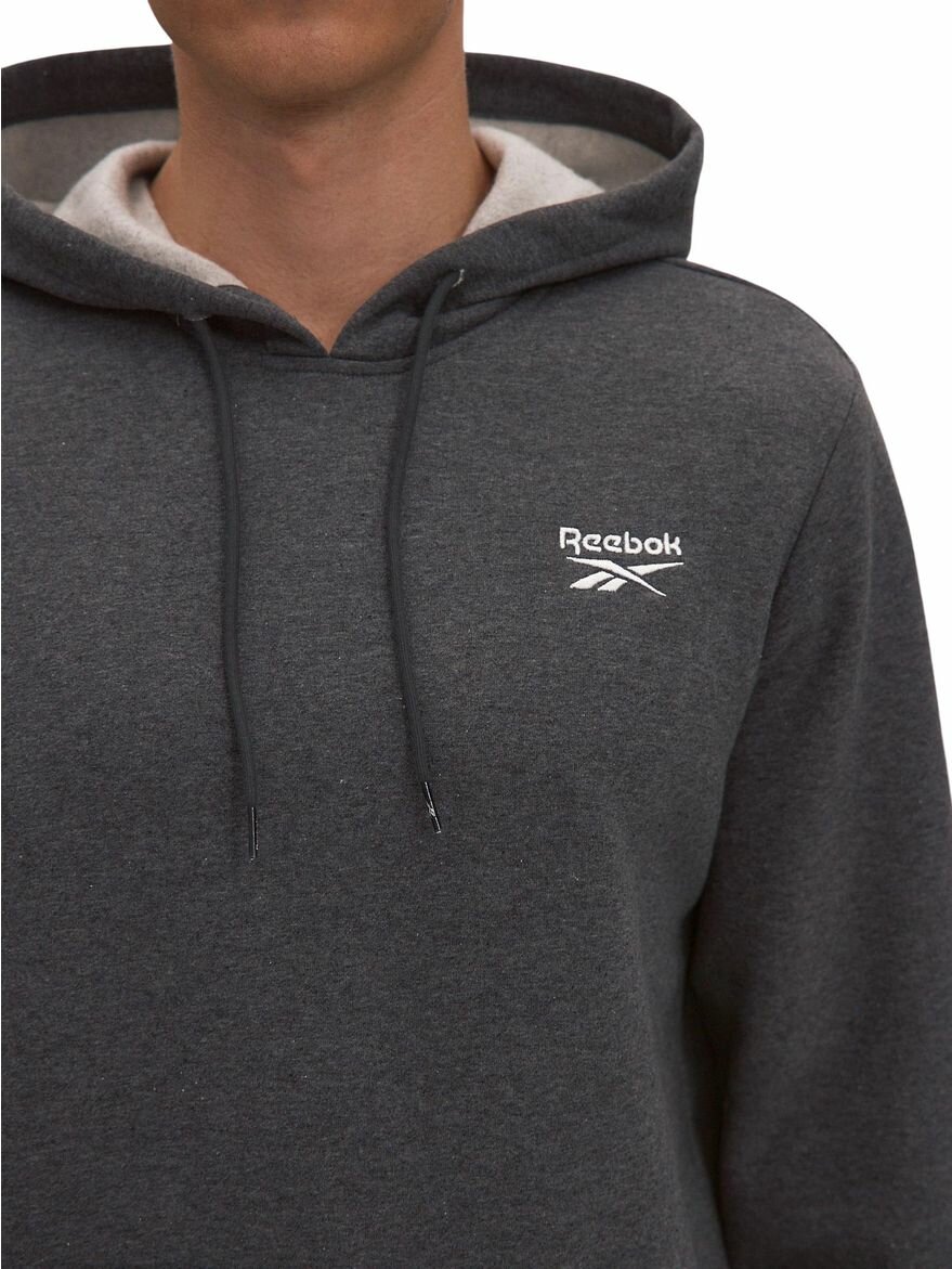 Худи спортивное Reebok Identity Small Logo Fleece Hoodie, размер XL INT, , серый — фото 1