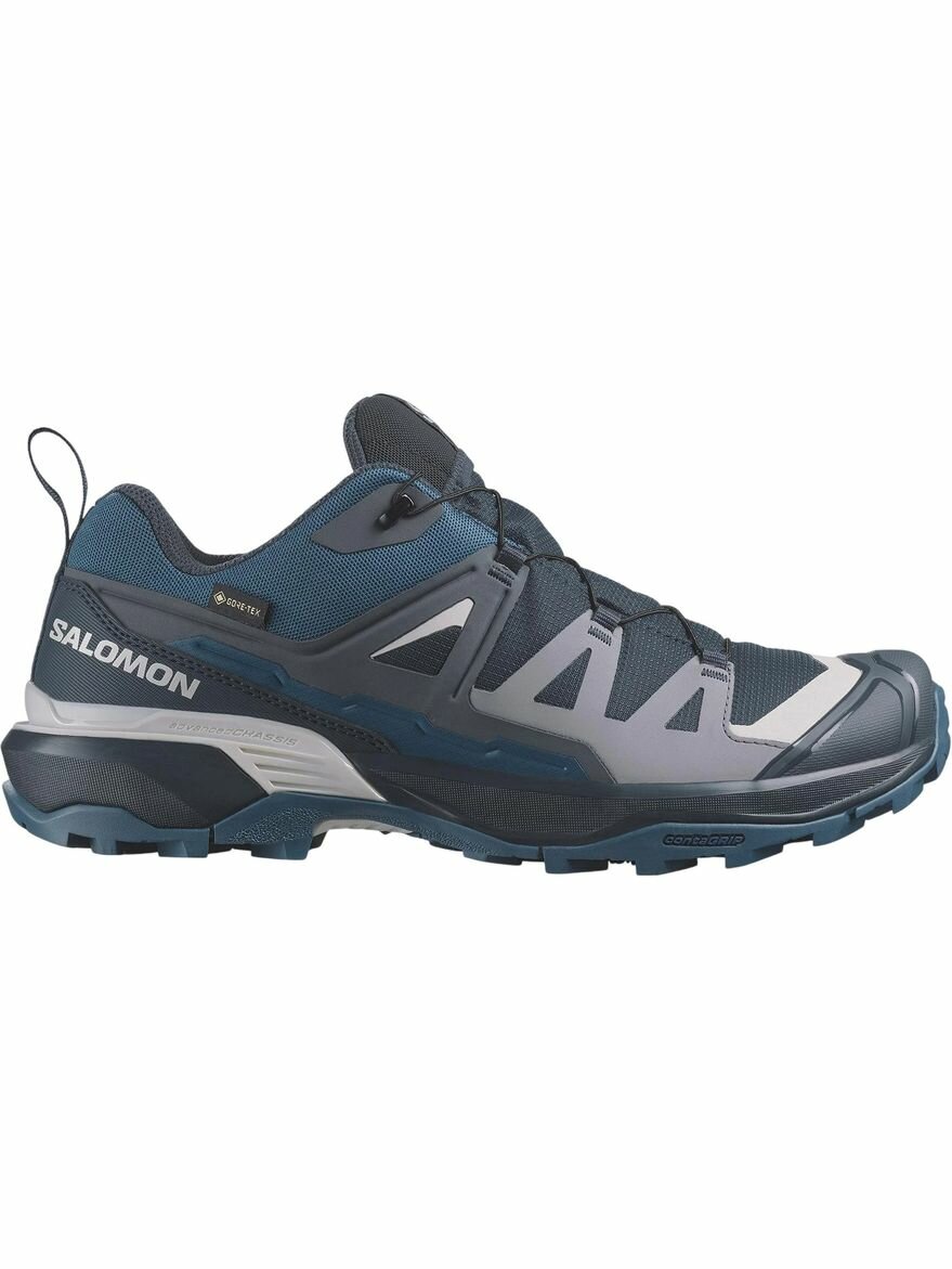 Кроссовки Salomon X Ultra 360 Gtx полнота F (EU)/ на среднюю стопу размер 115 UK синий