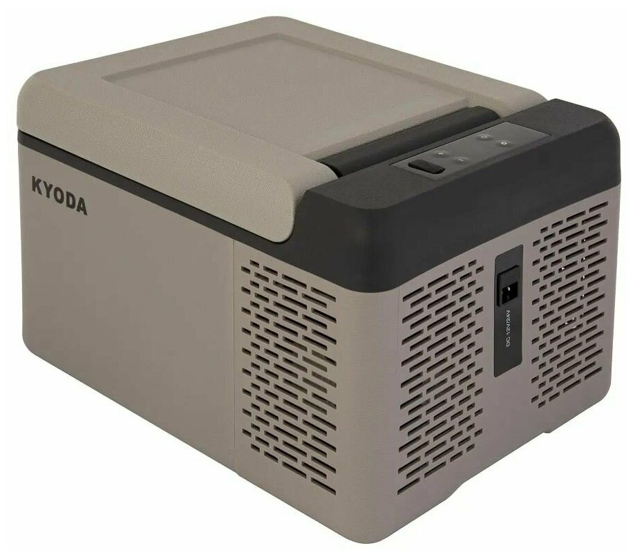 Автохолодильник компрессорный Kyoda CP9, однокамерный, объем 9 л, вес 6,7 кг, дистанционное управление, есть USB