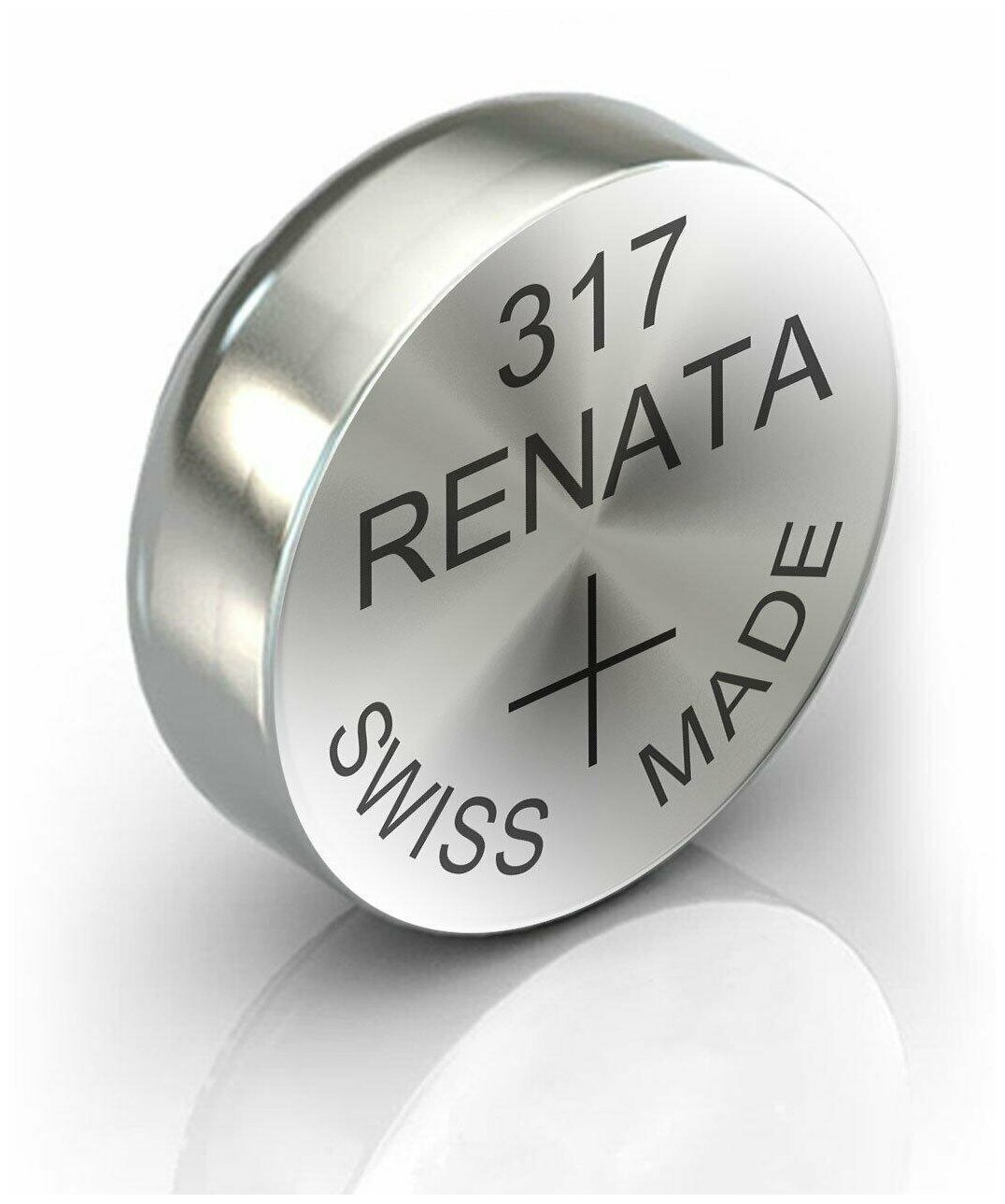 Батарейка Renata 317 (SR516SW) Silver Oxide 1.55V, 1 шт