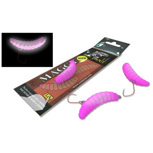 Приманка Iron Trout MAGGY 30 мм 18 гр 010 Glow MG18010 411₽