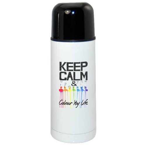 фото Термос coolpodarok keep calm and colour you life тюбики