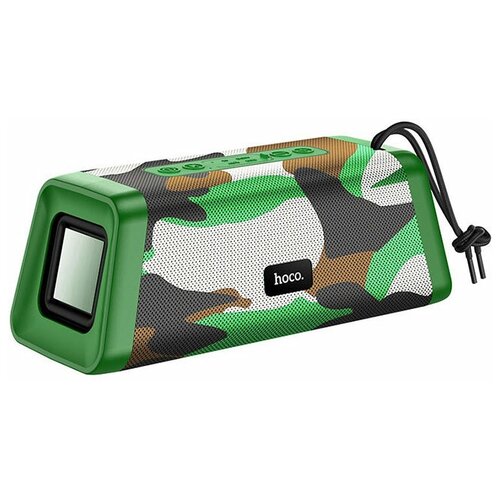 Колонка портативная HOCO BS35 Classic sound Bluetooth цвет камуфляж зелёный 221600₽