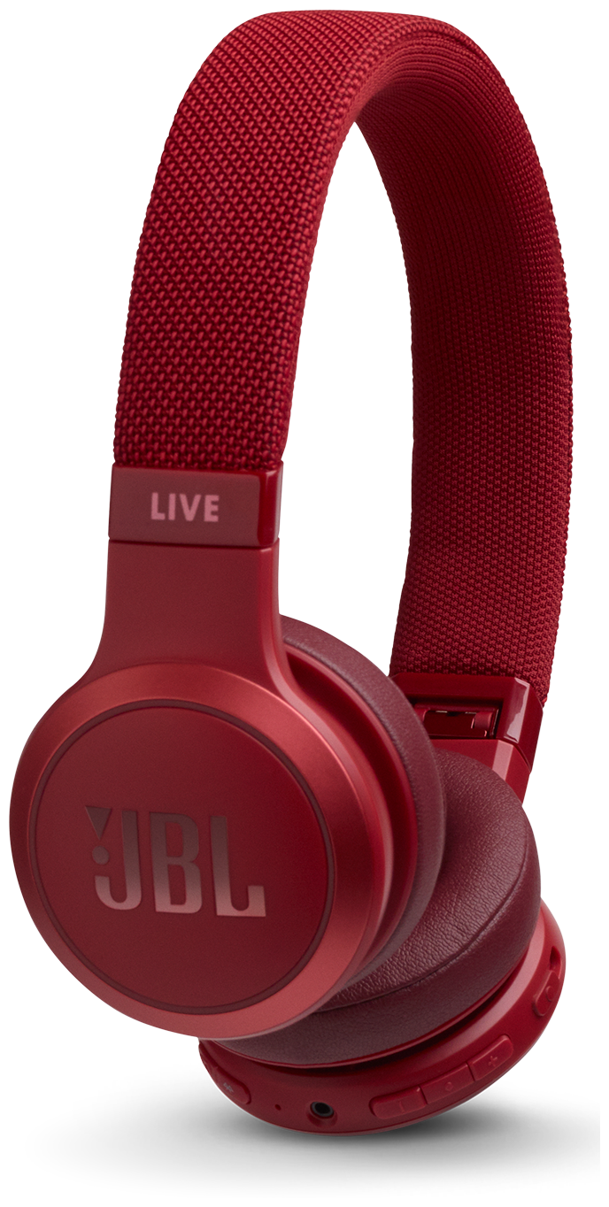 Беспроводные наушники JBL Live 400BT, красный