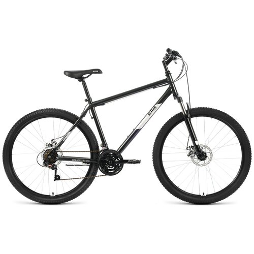 Велосипед ALTAIR MTB HT 27,5 2.0 D (27,5 21 ск. рост. 17) 2022, черный/серебристый, RBK22AL27138