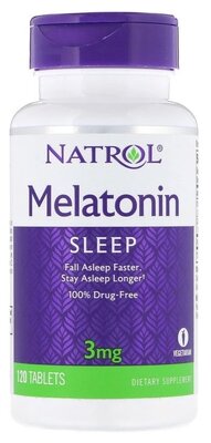 Natrol Melatonin таб., 3 мг, 70 г, 120 шт.