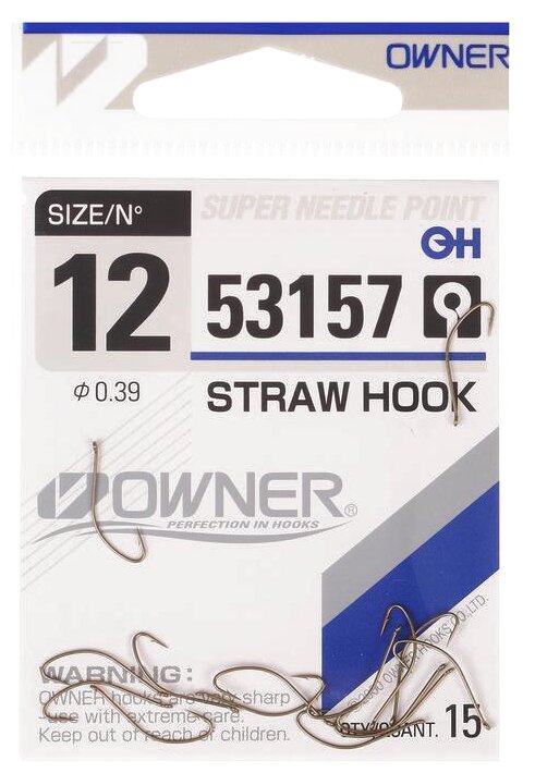 Крючок OWNER Strawn Hook