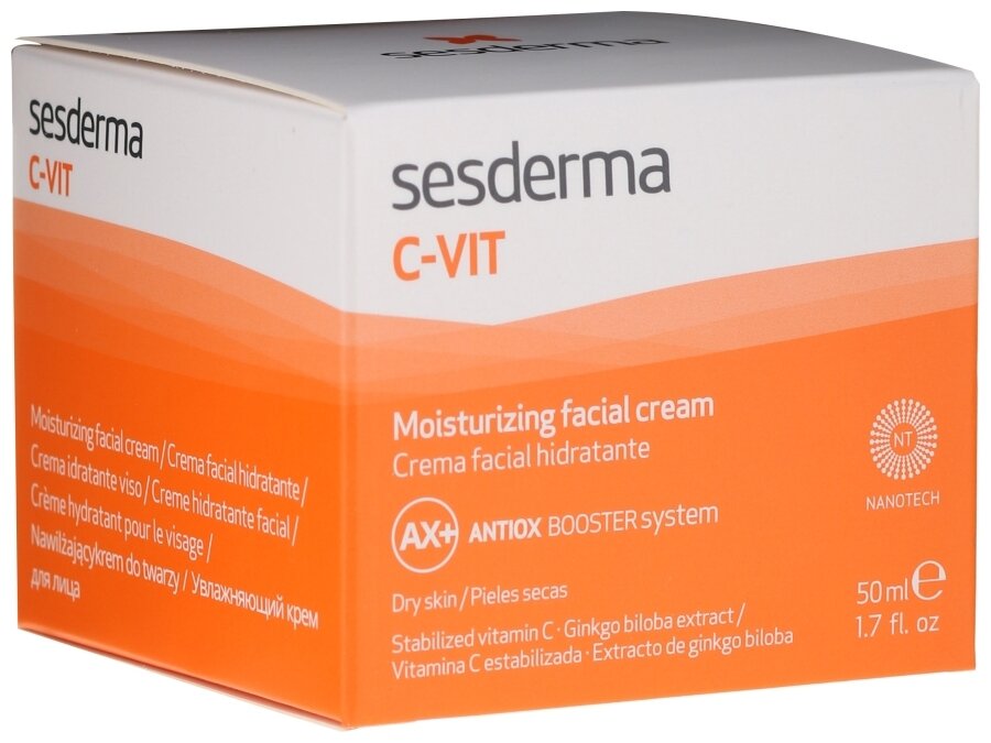 SesDerma C-Vit Moisturizing Facial Cream Увлажняющий крем для лица