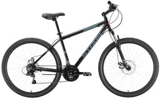 Велосипед STARK Outpost 27.1 D 2021 черный/серый 20