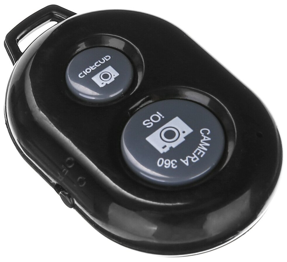Брелок Bluetooth Remote Shutter / Универсальный пульт Bluetooth для селфи / Блютуз кнопка для управления камерой телефона / Пульт-брелок Bluetooth