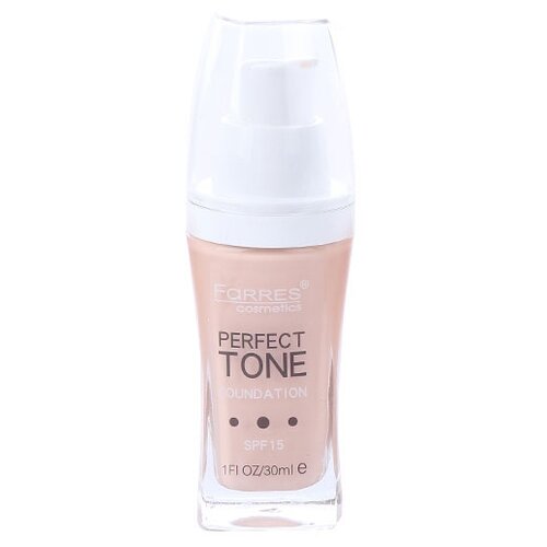 Farres Тональный крем Тональный крем 3в1 Perfect tone, SPF 15, 30 мл/30 г, оттенок: 02 farres тональный крем тональный крем 3в1 perfect tone spf 15 30 мл 30 г оттенок 02