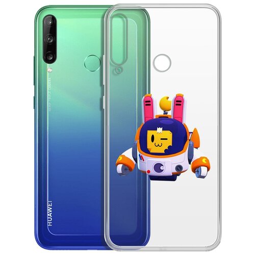 фото Чехол-накладка clear case brawl stars-лунный спраут для huawei p40 lite e/y7p/honor 9c krutoff group