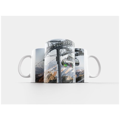 фото Кружка "снег, зима, белый" 320 мл lotsprints