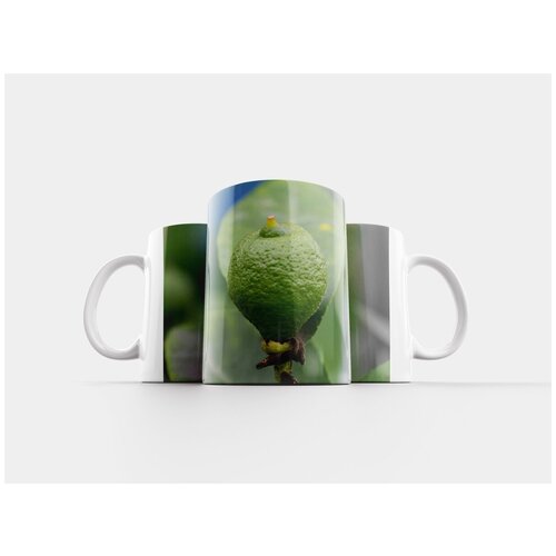 фото Кружка "лимон, зеленый, завод" 320 мл lotsprints