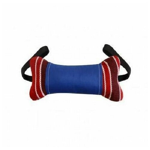 Игрушка для собак Zooexpress Кость текстильная с 2-мя ручками 20 см