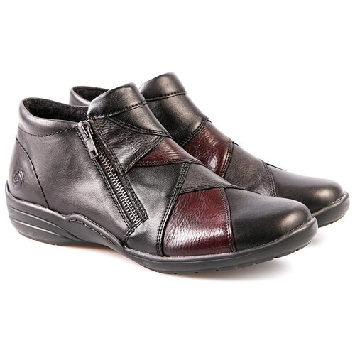 фото Ботинки remonte женские демисезонные, размер 39, цвет черный, артикул r7674-02