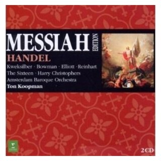 Компакт-Диски, ERATO, TON KOOPMAN / AMSTERDAM BAROQUE ORCHESTRA - Handel: The Messiah (2CD)