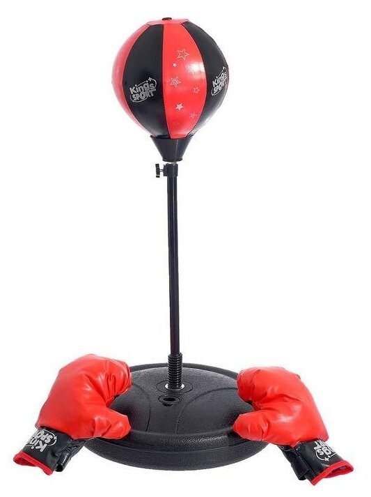 Набор для бокса Профи: напольная груша, перчатки 2621670 . - фотография № 7