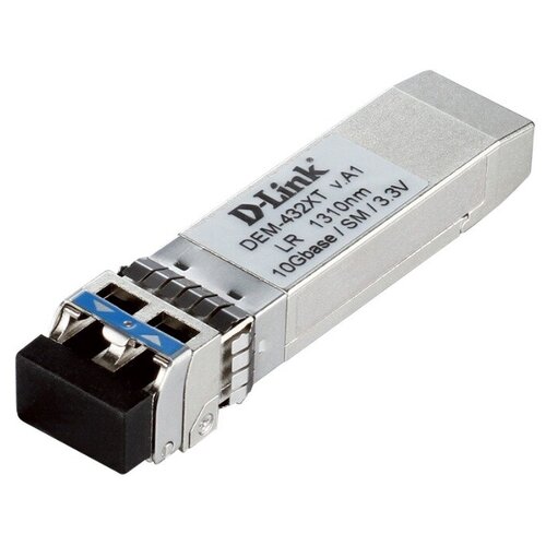 Трансивер D-Link 432XTB1A 1x10GBase-LR промышленный sfp трансивер d link s380zx a1a с 1 портом 1000base zx для одномодового оптического кабеля до 80 км