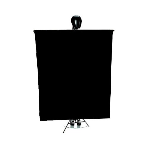 Примерочная напольная Тренога G360 GOZHY 2 х 1.5 м / фон черный тканевый 2 х 1.5 м (одностенная)