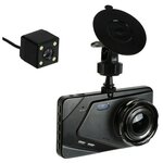 Видеорегистратор Cartage Premium, 2 камеры, HD 1080P, IPS 4, обзор 120° - изображение