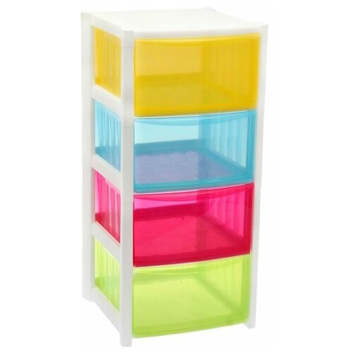 Комод 4-х секционный Радуга разноцветный 6572₽