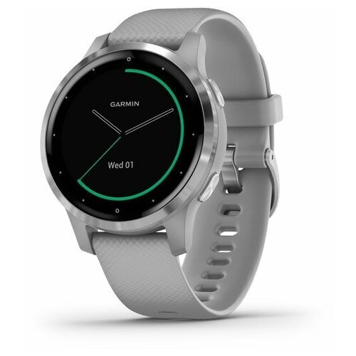 Garmin vivoactive 4s серые с серебристым безелем 3788000₽