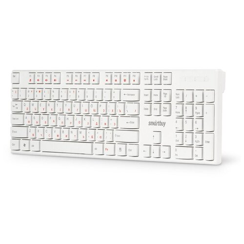 Клавиатуры Клавиатура Smartbuy ONE 238 USB мультимедийная белая 102900₽