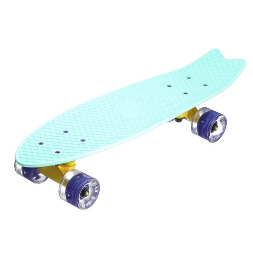 Пенни Борд Fish Skateboards 22 Мятный Рыба Led