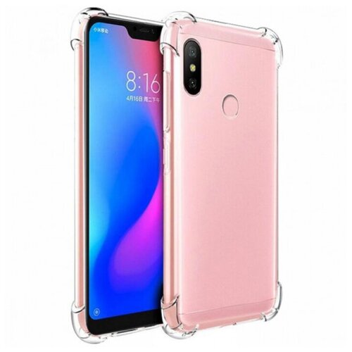 King Kong Противоударный прозрачный чехол для Xiaomi Mi A2 Lite / Redmi 6 Pro с защитой углов