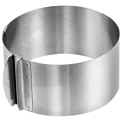 Кулинарная форма регулируемая круглая кольцо (16-30 см)