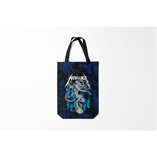 фото Сумка-шоппер / 31х42 см / рок / metallica burnettie