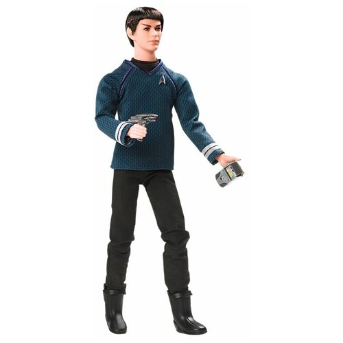 Кукла Barbie Ken as Mr. Spock (Барби Кен Мистер Спок) набор star trek полная энциклопедия шоколад кэт 12 как дожить до пенсии 60г