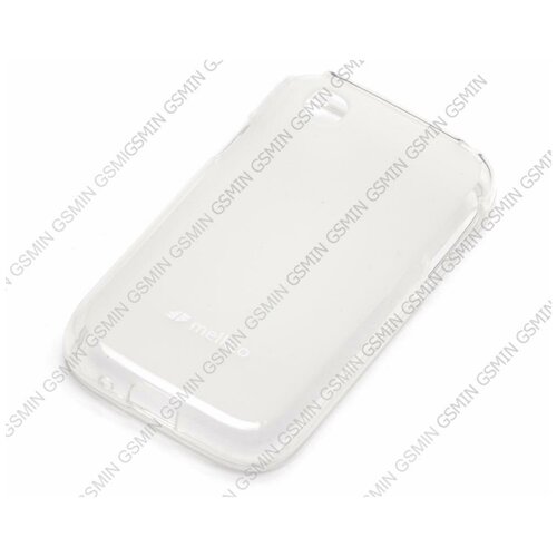 Чехол силиконовый для LG Optimus L40 D170 Melkco Poly Jacket TPU (Transparent Mat)